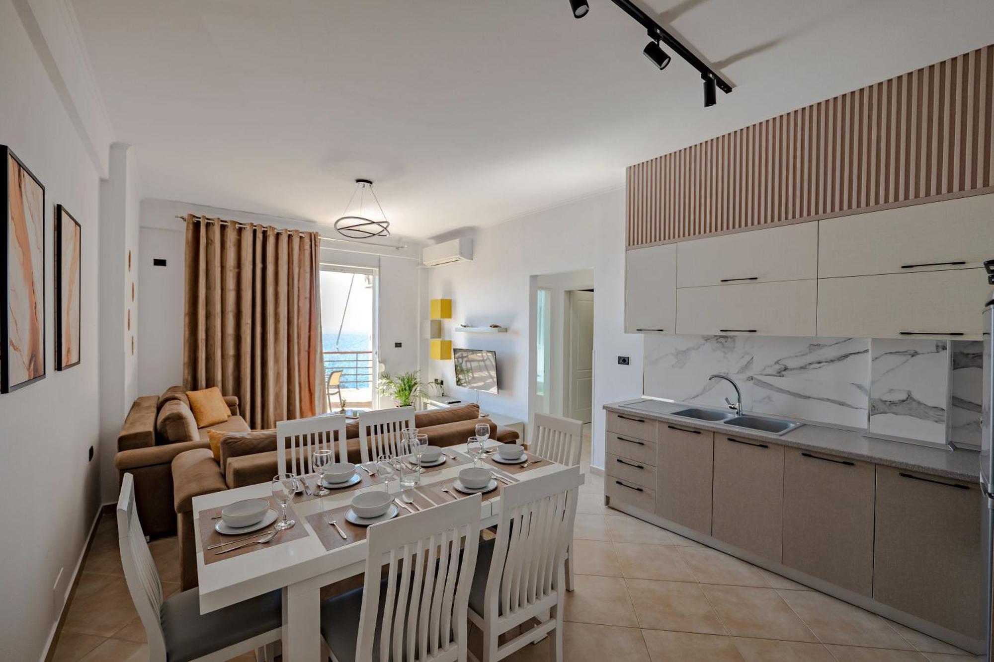 Sunny Apts Saranda Dış mekan fotoğraf